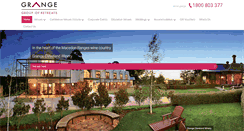 Desktop Screenshot of grangecc.com.au